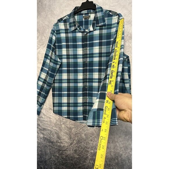 Eddie Bauer Casual Button Up Long Sleeve Shirt Men’s Large Plaid Multicolor - Picture 10 of 10